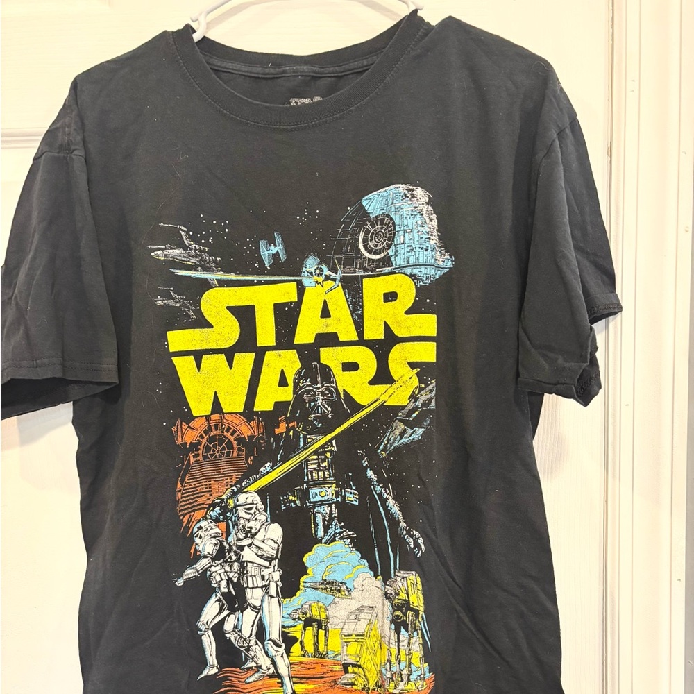 Star Wars Black Cotton Tee